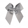 Buy Hairclip with grossgrain bow ALUMINIUM in the online store Condor. Made in Spain. Visit the HAIR ACCESSORIES section where you will find more colors and products that you will surely fall in love with. We invite you to take a look around our online store.