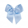 Buy Hairclip with grossgrain bow BABY BLUE in the online store Condor. Made in Spain. Visit the HAIR ACCESSORIES section where you will find more colors and products that you will surely fall in love with. We invite you to take a look around our online store.