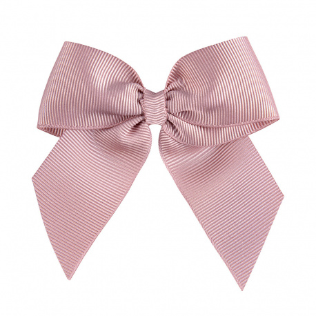 Buy Hairclip with grossgrain bow OLD ROSE in the online store Condor. Made in Spain. Visit the HAIR ACCESSORIES section where you will find more colors and products that you will surely fall in love with. We invite you to take a look around our online store.
