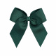 Hairclip with grossgrain bow BOTTLE GREEN