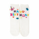 Happy birthday heel less socks