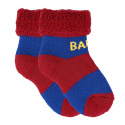 Baby non-slip short socks with folded cuff