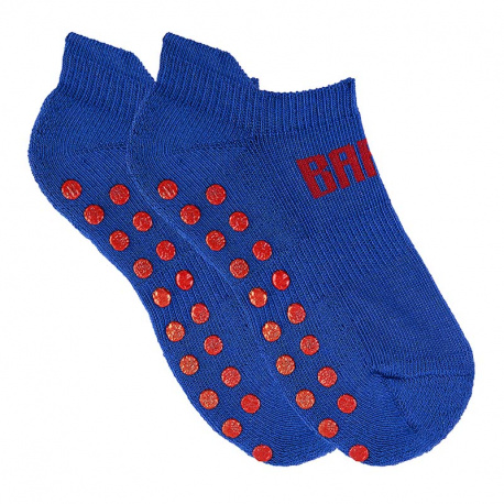 Buy Kids gym non-slip triner socks barça letters in the online store Condor. Made in Spain. Visit the SALES section where you will find more colors and products that you will surely fall in love with. We invite you to take a look around our online store.