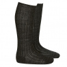 Compra Merino wool rib knee-high socks BLACK en la tienda online Condor. Fabricado en España. Visita la sección BASIC WOOL SOCKS donde encontrarás más colores y productos que seguro que te enamorarán. Te invitamos a darte una vuelta por nuestra tienda online.