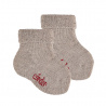 Buy Merino wool-blend terry short socks w/folded cuff NOUGAT in the online store Condor. Made in Spain. Visit the BASIC WOOL BABY SOCKS section where you will find more colors and products that you will surely fall in love with. We invite you to take a look around our online store.