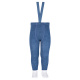 Merino wool-blend leggings w/elastic suspenders JEANS
