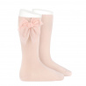 Buy Knee socks with side velvet bow NUDE in the online store Condor. Made in Spain. Visit the VELVET BOW SOCKS section where you will find more colors and products that you will surely fall in love with. We invite you to take a look around our online store.