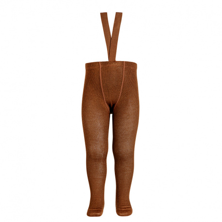 Buy Merino wool-blend tights w/elastic suspenders CHOCOLATE in the online store Condor. Made in Spain. Visit the TIGHTS WITH SUSPENDERS section where you will find more colors and products that you will surely fall in love with. We invite you to take a look around our online store.