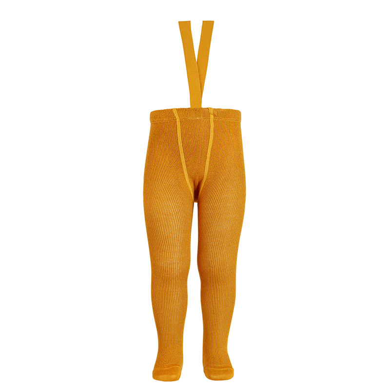 Merino Wool Orange Coloured Tights