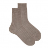 Buy Merino wool rib short socks SAND in the online store Condor. Made in Spain. Visit the BASIC WOOL SOCKS section where you will find more colors and products that you will surely fall in love with. We invite you to take a look around our online store.