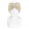 Buy Knotted sand stitch hair turban LINEN in the online store Condor. Made in Spain. Visit the HAIR ACCESSORIES section where you will find more colors and products that you will surely fall in love with. We invite you to take a look around our online store.