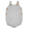 Buy Link stitch merino blend baby romper ALUMINIUM in the online store Condor. Made in Spain. Visit the AUTUMN-WINTER KNITWEAR section where you will find more colors and products that you will surely fall in love with. We invite you to take a look around our online store.