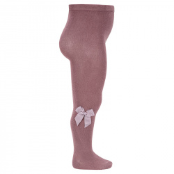 Buy Cotton tights with side grosgrain bow IRIS in the online store Condor. Made in Spain. Visit the TIGHTS WITH BOWS section where you will find more colors and products that you will surely fall in love with. We invite you to take a look around our online store.