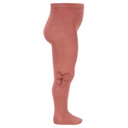 Buy Cotton tights with side grosgrain bow TERRACOTA in the online store Condor. Made in Spain. Visit the TIGHTS WITH BOWS section where you will find more colors and products that you will surely fall in love with. We invite you to take a look around our online store.