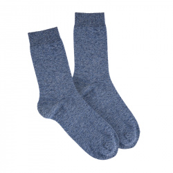 Cotton-wool vigore short socks JEANS