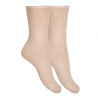 Buy Merino wool-blend short socks NUDE in the online store Condor. Made in Spain. Visit the WOMAN AUTUMN-WINTER SOCKS section where you will find more colors and products that you will surely fall in love with. We invite you to take a look around our online store.