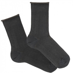 Buy Men modal loose fitting socks w/rolled cuff DARK GREY in the online store Condor. Made in Spain. Visit the SPRING MAN SOCKS section where you will find more colors and products that you will surely fall in love with. We invite you to take a look around our online store.