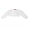 Buy Girls spike openwork short cardigan WHITE in the online store Condor. Made in Spain. Visit the COLLECTION SPIKE STITCH section where you will find more colors and products that you will surely fall in love with. We invite you to take a look around our online store.