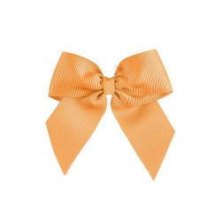 Buy Hair clip with grosgrain bow PEACH in the online store Condor. Made in Spain. Visit the HAIR ACCESSORIES section where you will find more colors and products that you will surely fall in love with. We invite you to take a look around our online store.
