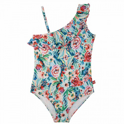Buy Hawaiian upf50 swimsuit with asymmetricneckline SAKURA in the online store Condor. Made in Spain. Visit the OUTLET section where you will find more colors and products that you will surely fall in love with. We invite you to take a look around our online store.
