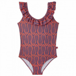Buy Big fish upf50 swimsuit with flounced neckline PEONY in the online store Condor. Made in Spain. Visit the OUTLET section where you will find more colors and products that you will surely fall in love with. We invite you to take a look around our online store.