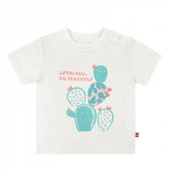 T-shirt manches courtes guacamole CREME