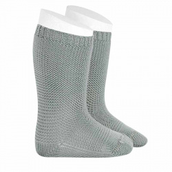Compra Garter stitch knee high socks DRY GREEN en la tienda online Condor. Fabricado en España. Visita la sección Spring high socks donde encontrarás más colores y productos que seguro que te enamorarán. Te invitamos a darte una vuelta por nuestra tienda online.