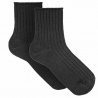 Buy Modal loose fitting socks with rib for women BLACK in the online store Condor. Made in Spain. Visit the WOMAN SPRING SOCKS section where you will find more colors and products that you will surely fall in love with. We invite you to take a look around our online store.