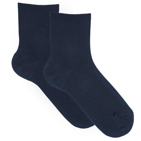 Buy Modal loose fitting socks for women NAVY BLUE in the online store Condor. Made in Spain. Visit the WOMAN SPRING SOCKS section where you will find more colors and products that you will surely fall in love with. We invite you to take a look around our online store.