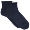 Buy Modal loose fitting ankle socks with rolled cuff NAVY BLUE in the online store Condor. Made in Spain. Visit the WOMAN SPRING SOCKS section where you will find more colors and products that you will surely fall in love with. We invite you to take a look around our online store.
