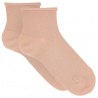 Buy Modal loose fitting ankle socks with rolled cuff OLD ROSE in the online store Condor. Made in Spain. Visit the WOMAN SPRING SOCKS section where you will find more colors and products that you will surely fall in love with. We invite you to take a look around our online store.