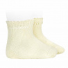 Buy Perle cotton socks with openwork cuff BEIGE in the online store Condor. Made in Spain. Visit the PERLE BABY SOCKS section where you will find more colors and products that you will surely fall in love with. We invite you to take a look around our online store.