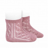 Buy Openwork extrafine perle short socks PALE PINK in the online store Condor. Made in Spain. Visit the EXTRAFINE OPENWORK SOCKS section where you will find more colors and products that you will surely fall in love with. We invite you to take a look around our online store.