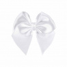 Buy Hair clip with small satin bow WHITE in the online store Condor. Made in Spain. Visit the HAIR ACCESSORIES section where you will find more colors and products that you will surely fall in love with. We invite you to take a look around our online store.