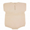 Buy Garter stitch romper with ribbed waist and cord LINEN in the online store Condor. Made in Spain. Visit the SPRING ROMPERSUITS section where you will find more colors and products that you will surely fall in love with. We invite you to take a look around our online store.