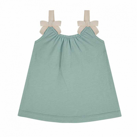 Buy Baby sleveless dress w/herringbone ribbon braces FRESH GREEN in the online store Condor. Made in Spain. Visit the BEACHWEAR section where you will find more products that you will surely fall in love with. We invite you to take a look around our online store.