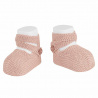Buy Garter stitch baby booties with buttons NUDE in the online store Condor. Made in Spain. Visit the GARTER STITCH COLLECTION section where you will find more colors and products that you will surely fall in love with. We invite you to take a look around our online store.