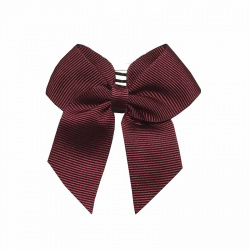Buy Hair clip with small grosgrain bow (6cm) GARNET in the online store Condor. Made in Spain. Visit the HAIR ACCESSORIES section where you will find more colors and products that you will surely fall in love with. We invite you to take a look around our online store.