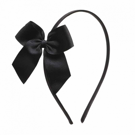 Buy Tthin headband with grosgrain bow NAVY BLUE in the online store Condor. Made in Spain. Visit the HAIR ACCESSORIES section where you will find more colors and products that you will surely fall in love with. We invite you to take a look around our online store.