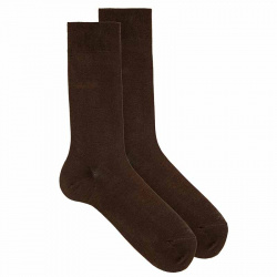 Buy Loose fitting socks in elastic cotton for men BROWN in the online store Condor. Made in Spain. Visit the SPRING MAN SOCKS section where you will find more colors and products that you will surely fall in love with. We invite you to take a look around our online store.
