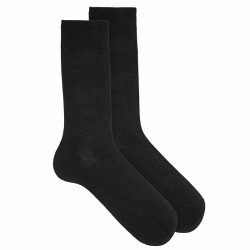 Buy Loose fitting socks in elastic cotton for men BLACK in the online store Condor. Made in Spain. Visit the SPRING MAN SOCKS section where you will find more colors and products that you will surely fall in love with. We invite you to take a look around our online store.