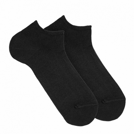 Buy Elastic cotton sneakers for men BLACK in the online store Condor. Made in Spain. Visit the MAN SPORT AND HOMEWEAR SOCKS section where you will find more colors and products that you will surely fall in love with. We invite you to take a look around our online store.