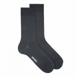 Buy Modal spring loose fitting socks for men DARK GREY in the online store Condor. Made in Spain. Visit the SPRING MAN SOCKS section where you will find more colors and products that you will surely fall in love with. We invite you to take a look around our online store.