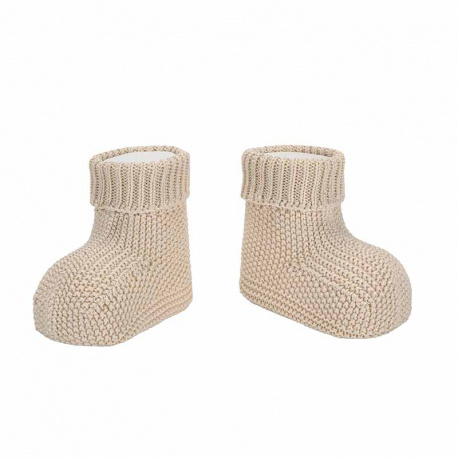 Buy Sand stitch baby booties LINEN in the online store Condor. Made in Spain. Visit the COLLECTION SAND STITCH section where you will find more colors and products that you will surely fall in love with. We invite you to take a look around our online store.