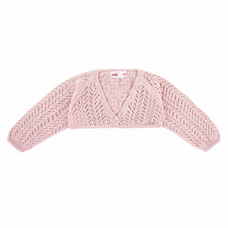 Buy Girls spike openwork short cardigan PINK in the online store Condor. Made in Spain. Visit the COLLECTION SPIKE STITCH section where you will find more colors and products that you will surely fall in love with. We invite you to take a look around our online store.