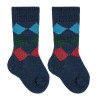 Buy Merino wool-blend diamond knee socks NAVY BLUE in the online store Condor. Made in Spain. Visit the FANCY BABY SOCKS section where you will find more colors and products that you will surely fall in love with. We invite you to take a look around our online store.