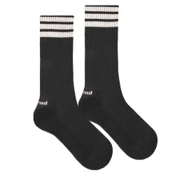 Buy 3-stripes sport knee socks, terry sole BLACK in the online store Condor. Made in Spain. Visit the FANCY CHILDREN SOCKS section where you will find more colors and products that you will surely fall in love with. We invite you to take a look around our online store.