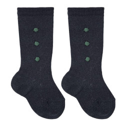 Buy Bobble knee socks NAVY BLUE in the online store Condor. Made in Spain. Visit the FANCY BABY SOCKS section where you will find more colors and products that you will surely fall in love with. We invite you to take a look around our online store.
