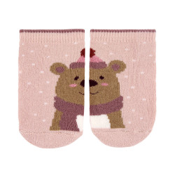 Bear non-slip short socks...