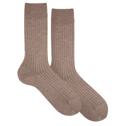 Buy Men extrafine merino wool loose fittingsocks SAND in the online store Condor. Made in Spain. Visit the AUTUMN-WINTER MAN SOCKS section where you will find more colors and products that you will surely fall in love with. We invite you to take a look around our online store.